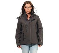 Geographical Norway Chaqueta Softshell para Mujer G-Rose - Gris/Negro - M/2