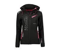 Geographical Norway - Chaqueta, softshell, para mujer, Negro , M
