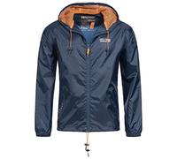 Geographical Norway - Chubasquero cortavientos de entretiempo Nijak 044 para hombre Navy Nijak. S