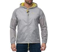Geographical Norway Chubasquero para hombre Boat Men Gris Claro XXL