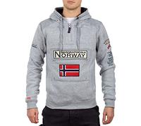 Geographical Norway de Hombre Suéter Gymclass Gris Mezclado M