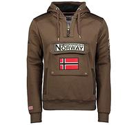 Geographical Norway de Hombre Suéter Gymclass Marrón S