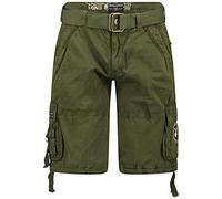 Geographical Norway Geo Norway Pantheon Men -Calzoncillos/Bermudas para Hombre - Pantalones Cargo de algodón, Ropa de Verano para niños y Chicos - Bermudas y Pantalones Cortos (L, Caqui)