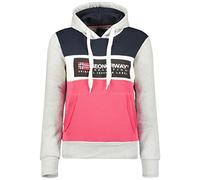 Geographical Norway Golem Lady Sudadera con Capucha, Gris Clair, XL para Mujer