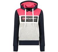 Geographical Norway Golem Lady Sudadera con Capucha, Marine, L para Mujer