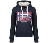 Geographical Norway Gpalm Lady Sudadera con Capucha, Marine, S para Mujer