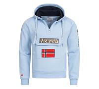 Geographical Norway Gymclass Men - Sudadera Hombre con Capucha Bolsillo Canguro para Hombres - Jersey Sudaderas Manga Larga - Ropa para Hombre Primavera Verano Otoño Invierno