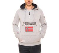 Geographical Norway - Sudadera DE Hombre GYMCLASS Gris Claro XXL