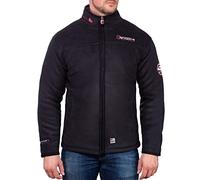 Geographical Norway Herren Fleecejacke Modell 11 Black - Dark-grey XL