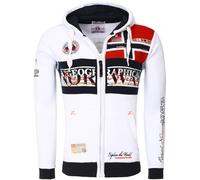 Geographical Norway Hombre Diseñador Hoodie Capucha Chaqueta - Flyer -S