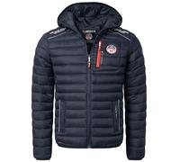 Geographical Norway IMS Production - Chaqueta acolchada de invierno para hombre, diseño cálido, azul marino, 3XL
