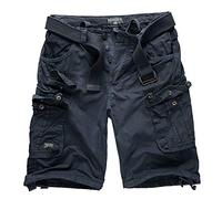 Geographical Norway - Juego de pantalones cortos de estilo cargo con cinturón y pañuelo UD para hombre azul marino XL