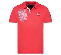 Geographical Norway Kancre Men - Polo Clásico Para Hombre - Camisa Casual Regular Clásica Hombres - Toda La Temporada Primavera Verano Otoño Invierno (ROJO XL)