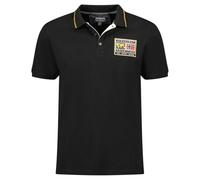 Geographical Norway Kariteama_Men Camisa de Polo, Negro, M para Hombre