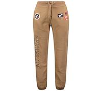 Geographical Norway Madock Men - Pantalones Jogging Estampados Estilo Casual - Ropa Deportiva de Calidad Suave y Cómoda - Pantalones de Algodón Casual para Hombre (Taupe M)