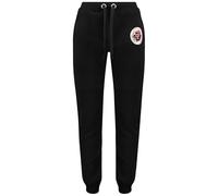 Geographical Norway Mirabel Men 100 EO-PR+BS (SU1204H/GN/Black) - Pantalones de chándal para hombre, color negro, funcionales, cómodos, con puños, para entrenamiento diario, color negro, Negro , M
