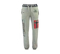 Geographical Norway Myer - Pantalones de chándal para hombre con parches, Color gris., M