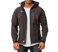 Geographical Norway para Hombre Chaqueta Techno-bans Gris Oscuro XL