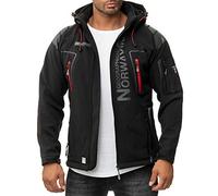 Geographical Norway para Hombre Chaqueta Techno-bans Negro L