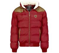 Geographical Norway Parka Abramovitch Hombre Invierno Acolchada Borgoña XL