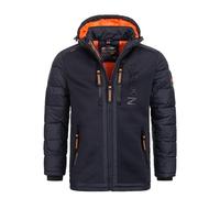 Geographical Norway- Parka de hombre BEACHWOOD Azul marino Talla S