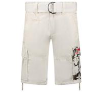 Geographical Norway Pasteque Men Bermudas, Blanc, L para Hombre