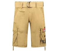 Geographical Norway Pasteque Men Bermudas, Beige, L para Hombre
