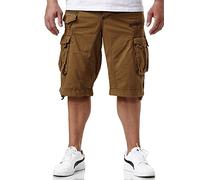 Geographical Norway People - Pantalón corto para hombre caqui L