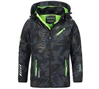 Geographical Norway Rivoli Men - Chaqueta de pluma para hombre, azul marino y verde, S