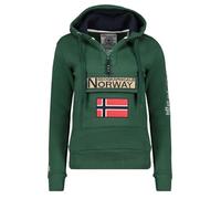 GEOGRAPHICAL NORWAY - Sudadera DE Hombre GYMCLASS Verde Oscuro Talla M