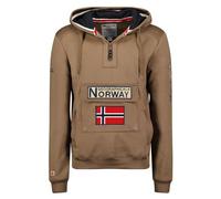 Geographical Norway Sudadera de manga larga Gymclass Hoodie Hombre Taupe