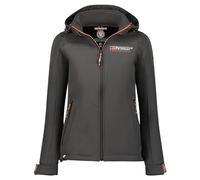 Geographical Norway Takeniama Lady - Chaqueta Softshell con capucha para mujer impermeable al aire libre - Chaqueta a prueba de viento resistente - Actividades al aire libre, senderismo, esquí, otoño