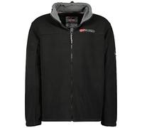 Geographical Norway Forro polar caliente para hombre, chaqueta de invierno, chaqueta de entretiempo, exteriores negro XL