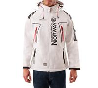 Geographical Norway Tambour - Chaqueta Softshell para Hombre, Hombre, Color Blanco, tamaño Extra-Large