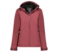 Geographical Norway Tamilalorama Lady - Chaqueta Softshell con capucha para mujer impermeable al aire libre - Chaqueta a prueba de viento resistente - Actividades al aire libre - Randonnee Ski otoño