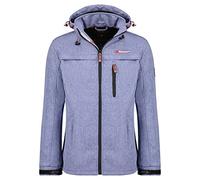 Geographical Norway Tarmak Men, Softshell Hombre Hombre, Bleu,