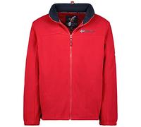 Geographical Norway Texas - Chaqueta de forro polar para hombre, rojo, XXL
