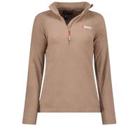 Geographical Norway Tug Lady Hz - Chaqueta Forro Polar Mujer Cremallera Otoño Invierno Primavera Ciente - Suéter Mujeres De Manga Larga De Piel Suave Aire Libre (Taupe XXL)