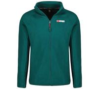 Geographical Norway Tug Men Fz - Chaqueta Forro Polar Hombre Cremallera Otoño Invierno Primavera Ciente - Suéter Hombres De Manga Larga De Piel Suave Aire Libre (Verde Oscuro L)