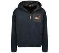 Geographical Norway Udaf Men - Forro Polar Grueso para Hombre cálido con Cierre de Cremallera - Chaqueta de Invierno cálido para Hombre Suave - Sudadera con Forro Largo - Ideal para otoño e Invierno