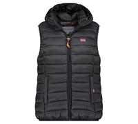 Geographical Norway Vatikolorama_Lady_Hood Chaleco Mujer, Negro, M