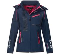 Geographical Norway Chaqueta Softshell Funcional para Exteriores Lluvia Mujer Edición IMS Sport Repelente al Agua S M L XL XXL, M