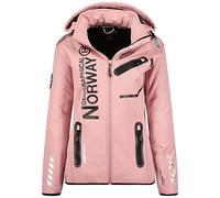 Geographical Norway Chaqueta softshell Reine para mujer Negro/Rosa flúor M