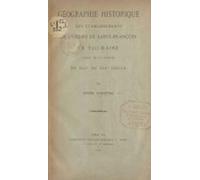 Géographie Historique Des Établissements De Lordre De Saint-françois E