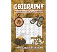 Geography and countries capitals 150 Word searches: Travel the World Through Word Search Puzzles | Countries, Capitals, and Geography Challenges for Curious Minds