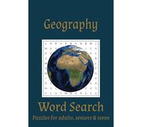 Geography Themed Word Search Book: Easy to Read Print about Geography, Countries, Culture and More┃6x9 inches, 110 pages┃50+ puzzles... Gift for Vacations, Holidays and Free Times