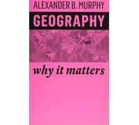 Geography: Why It Matters