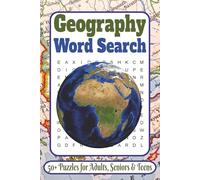 Geography Word Search Puzzle Book: Discover Countries, Capitals, Cities, and Landforms from Around the World
