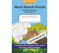 Geography Word Search Puzzle Book: Puzzles For Ages 5-12 - Continents, Oceans, Mountains, Rivers & More | 6x9 inches | 50+ Puzzles | Gift for ... Free Times (Themed Word Search Puzzle Books)