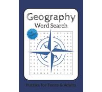 Geography Word Search: Word Search Puzzle book about Geography, outdoors and world.